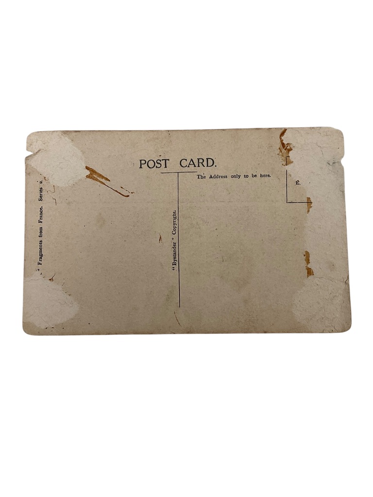WW1 British BEF Bairnsfather The Innocent Abroad Patriotic Post Card WW1 British BEF Bairnsfather The Innocent Abroad Patriotic Post Card
