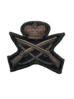 British Victorian Rifle Regiment Musketry Instructor Bullion Wire Trade Badge