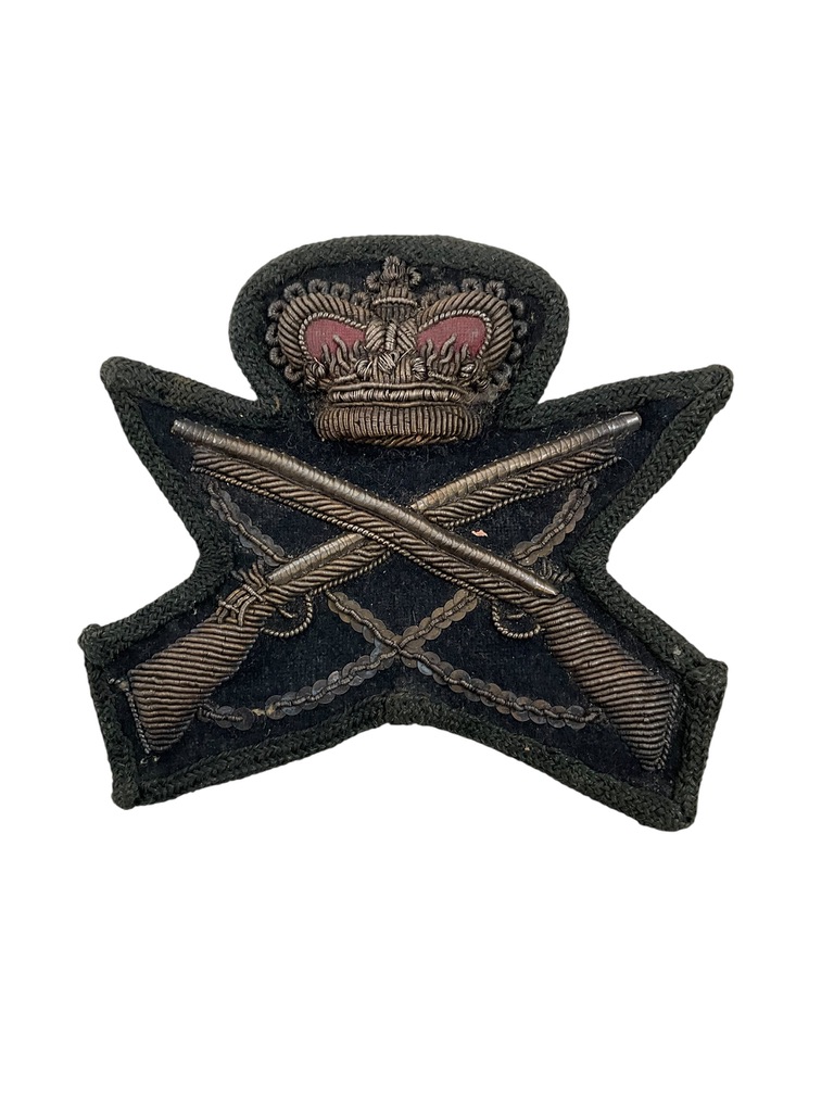 British Victorian Rifle Regiment Musketry Instructor Bullion Wire Trade Badge British Victorian Rifle Regiment Musketry Instructor Bullion Wire Trade Badge