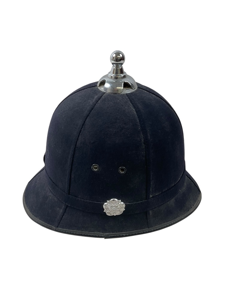 British Police Bobby Helmet Size 6 7/8 British Police Bobby Helmet Size 6 7/8