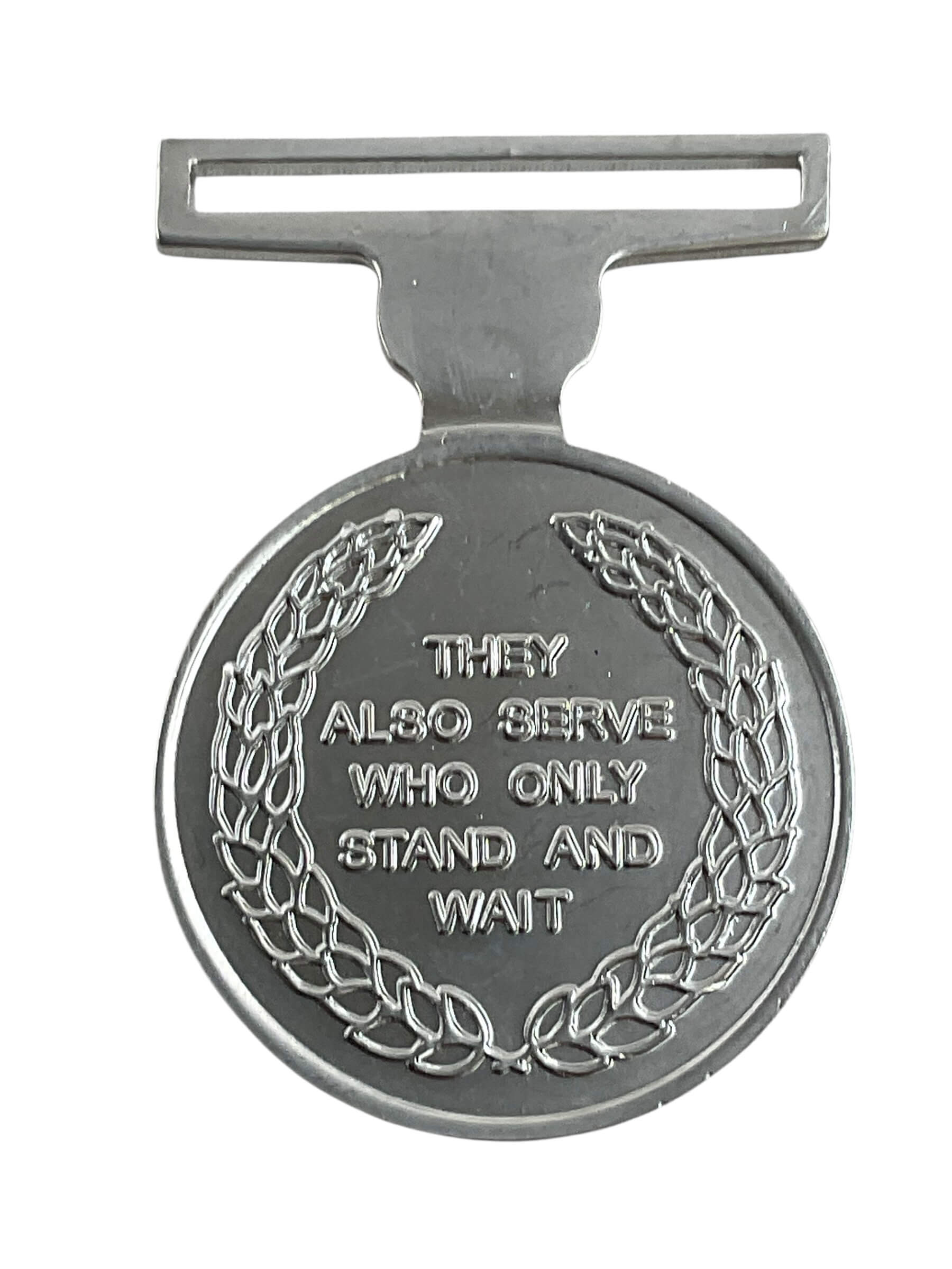 Australian Forces National Service 1951-72 Commemorative Medal Full Size No Ribbon Australian Forces National Service 1951-72 Commemorative Medal Full Size No Ribbon