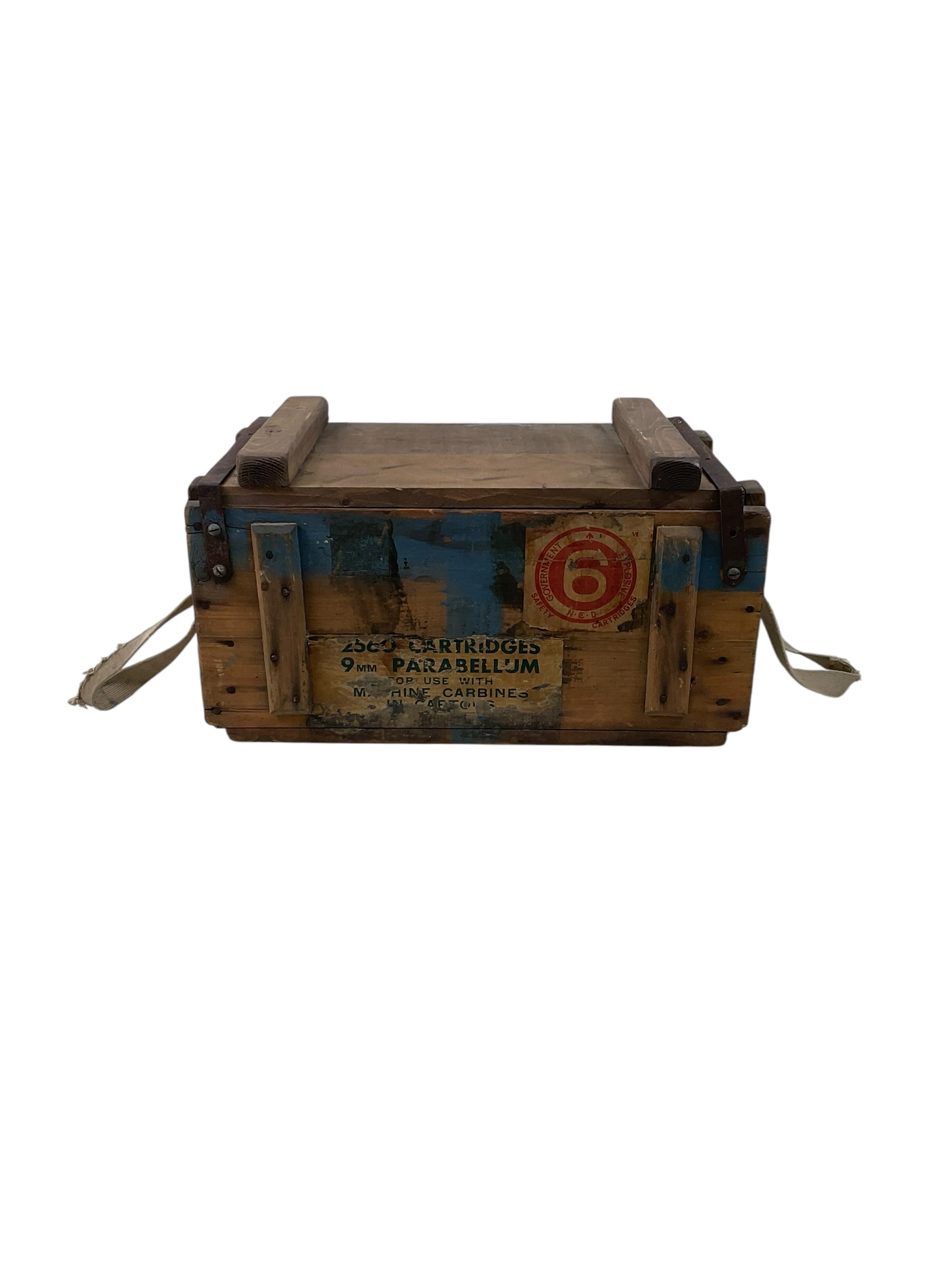 WW2 Canadian 9mm Ammo Transit Box C Broad Arrowed Dated 1942 EMPTY WW2 Canadian 9mm Ammo Transit Box C Broad Arrowed Dated 1942 EMPTY