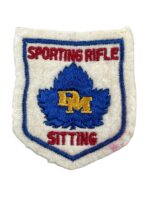 Canadian Army Dominion Marksmen Sporting Rifle Sitting Patch
