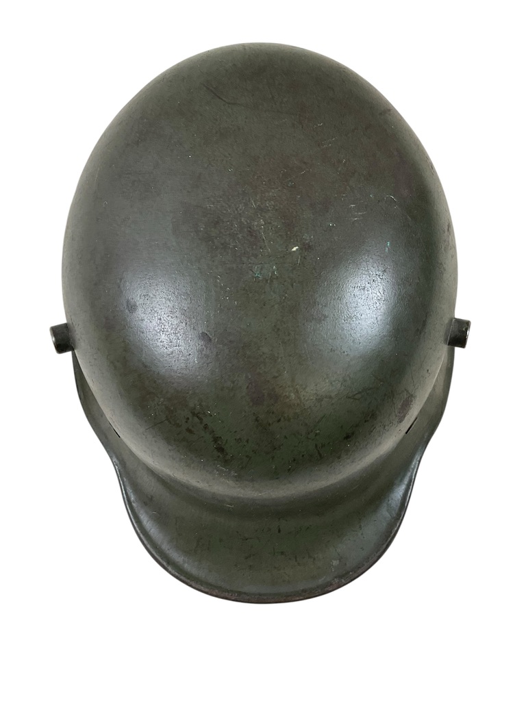 WW1 Imperial German Steel Helmet Maker SI. 66 With Replacement Liner and Chin Strap WW1 Imperial German Steel Helmet Maker SI. 66 With Replacement Liner and Chin Strap