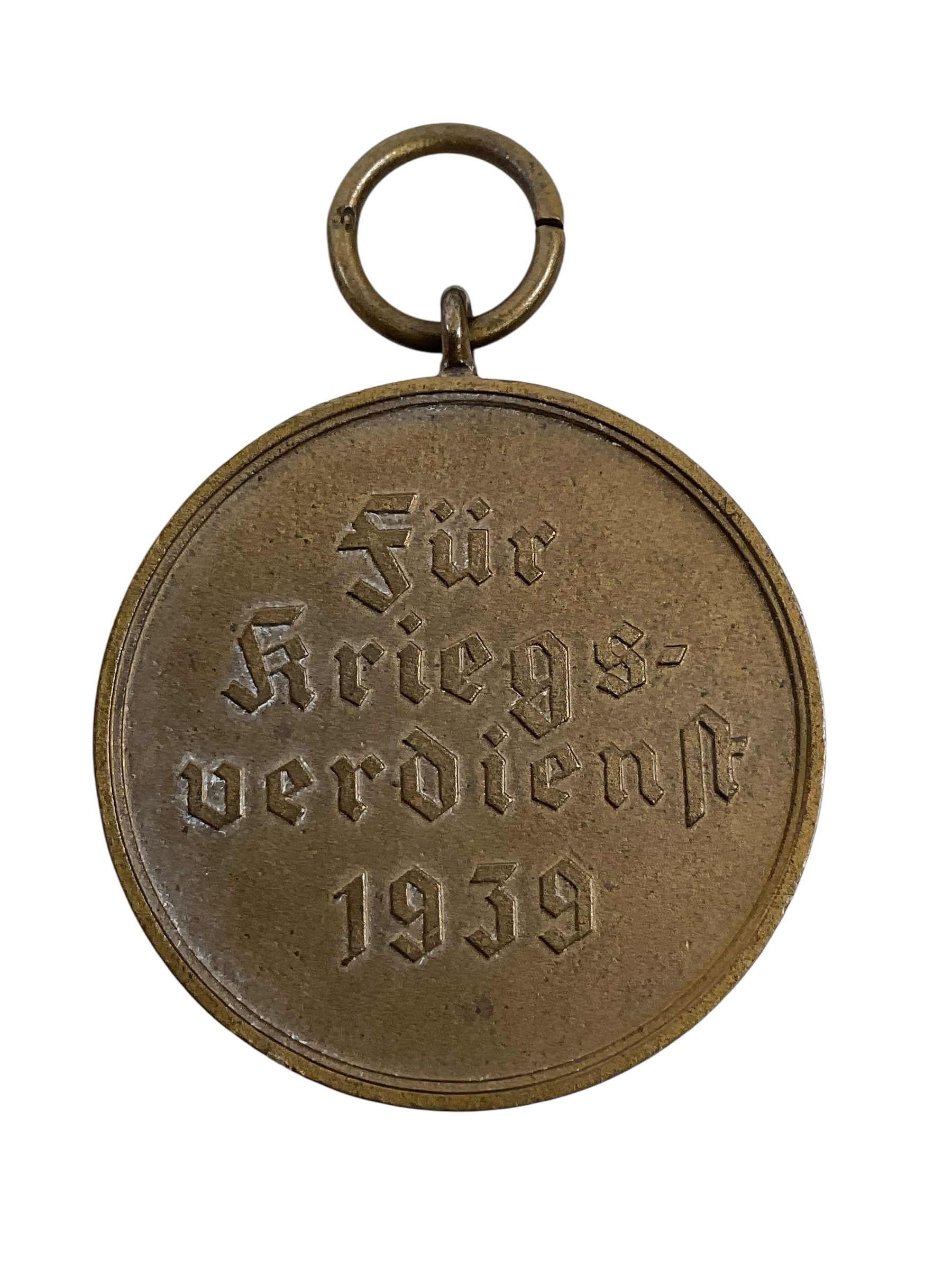 WW2 German War Merit Medal 1939 Without Swords Full Size No Ribbon WW2 German War Merit Medal 1939 Without Swords Full Size No Ribbon