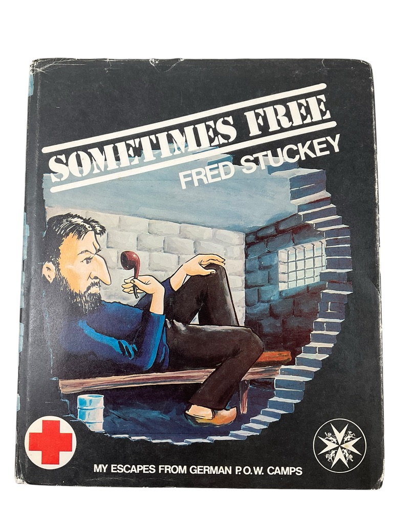WW2 New Zealand POW Sometimes Free Fred Stuckey Escapes From German POW Camps Used Hardcover Reference Book WW2 New Zealand POW Sometimes Free Fred Stuckey Escapes From German POW Camps Used Hardcover Reference Book