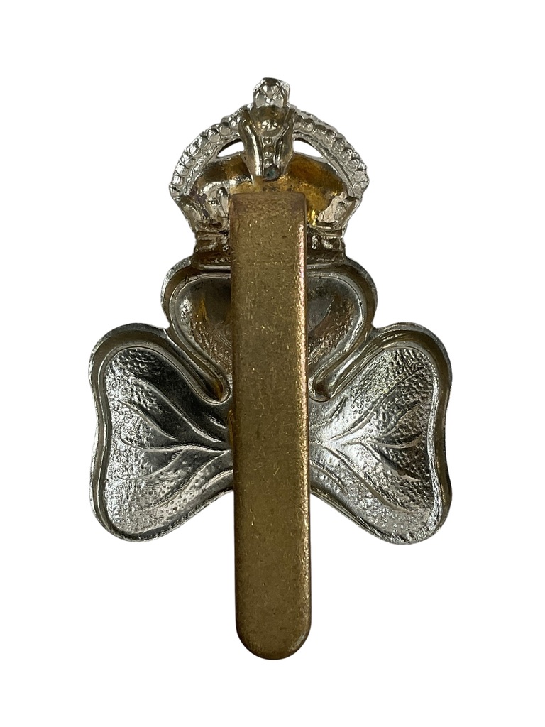WW2 British 14th Battalion Royal Irish Rifles Cap Badge WW2 British 14th Battalion Royal Irish Rifles Cap Badge
