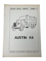WW2 British Austin K6 Military Vehicle Pamphlet No 3 Used Softcover Reference Book