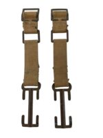 WW2 Canadian Army P37 Cheaters Brace Attachments Pair WW2 Canadian Army P37 Cheaters Brace Attachments Pair