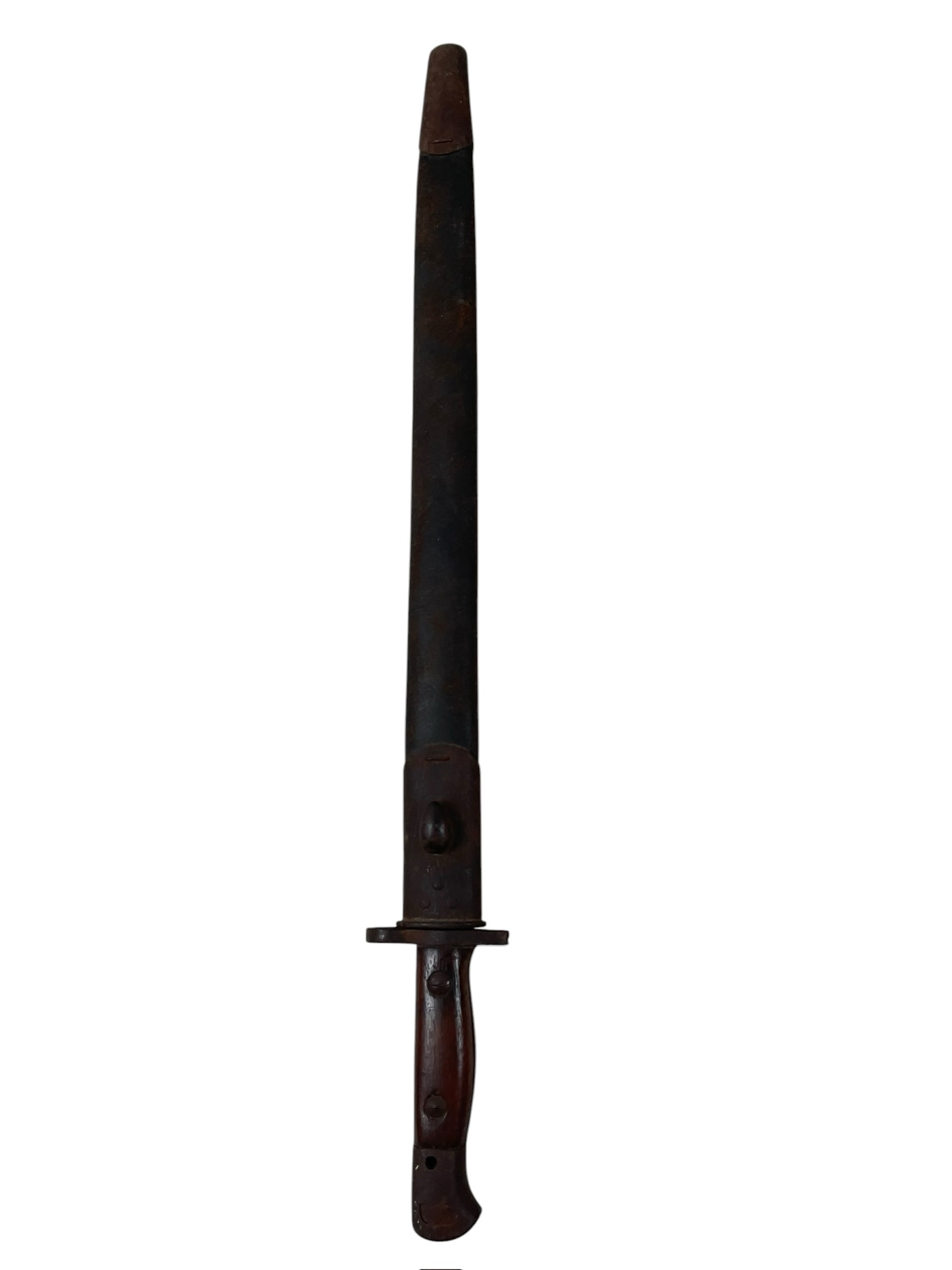 WW1 British BEF P07 Bayonet With Scabbard WW1 British BEF P07 Bayonet With Scabbard