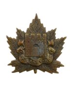 WW2 Canadian Fort Garry Horse Cap Badge Missing Overlay
