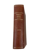 British Hart’s The New Annual Army List Militia List Yeomanry Cavalry List for 1886 Used Hardcover Reference Book