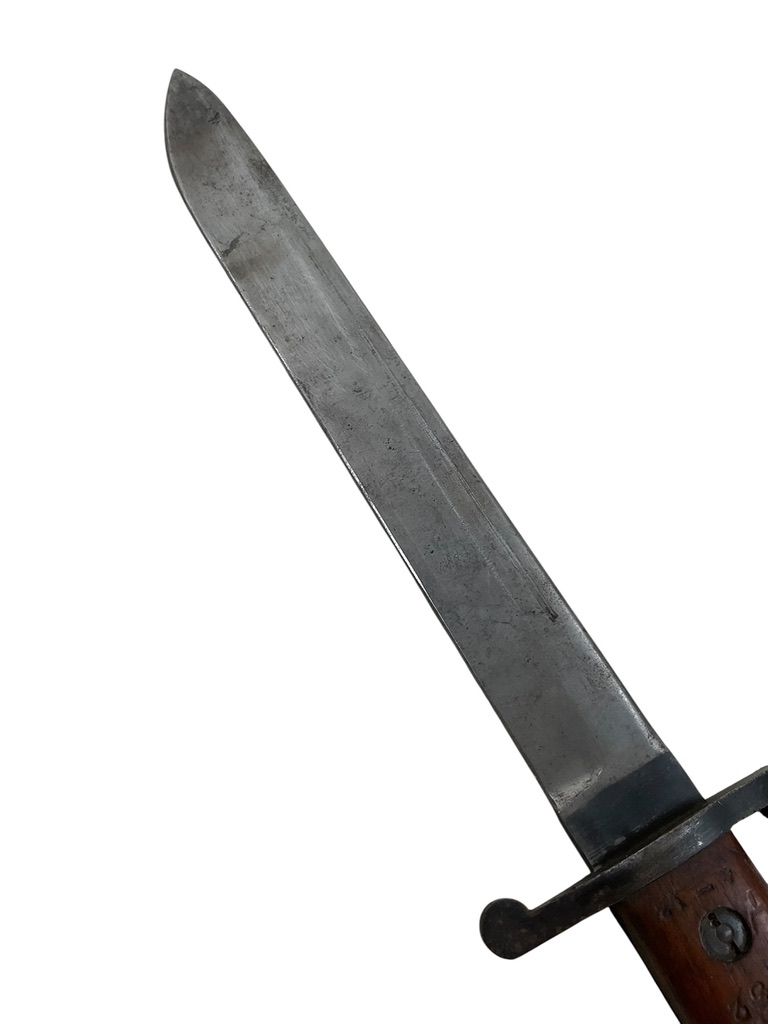 WW1 Canadian CEF Ross Rifle Bayonet With Scabbard Unit Marked 8th Hussars WW1 Canadian CEF Ross Rifle Bayonet With Scabbard Unit Marked 8th Hussars