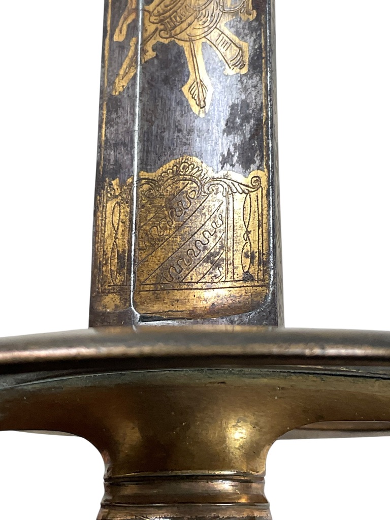 British Infantry Pattern 1786 Officer's Sword With Blue Blade British Infantry Pattern 1786 Officer's Sword With Blue Blade