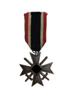 WW2 German War Merit Cross 2nd Class With Swords Full Size No Maker WW2 German War Merit Cross 2nd Class With Swords Full Size No Maker