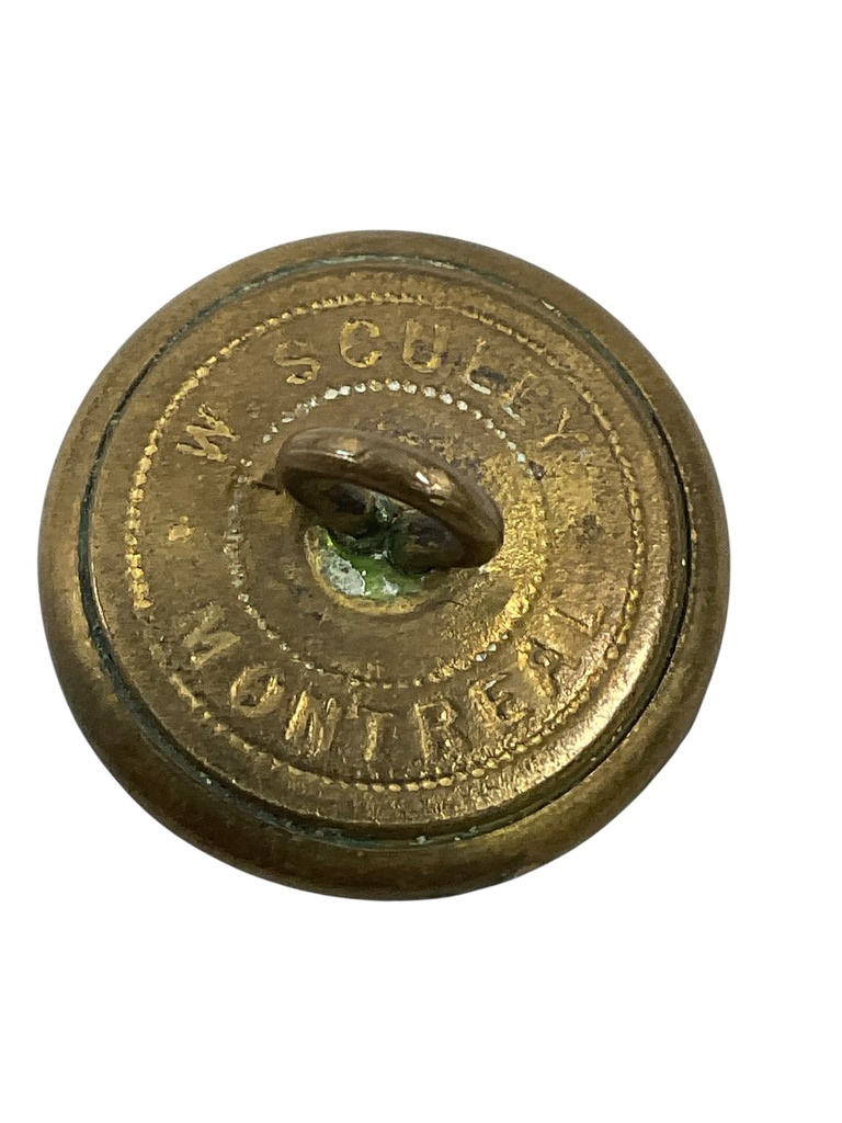 WW2 Canadian Kent Regiment Large Size Button WW2 Canadian Kent Regiment Large Size Button