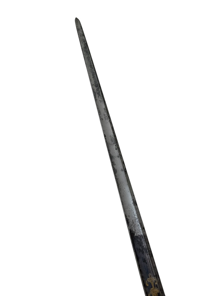 British Infantry Pattern 1786 Officer's Sword With Blue Blade British Infantry Pattern 1786 Officer's Sword With Blue Blade
