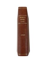 British Hart's The New Annual Army List Militia List Yeomanry Cavalry List for 1894 Used Hardcover Reference Book