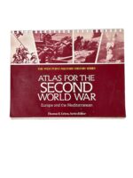 WW2 US Atlas for the Second World War The West Point Military History Used Softcover Reference Book