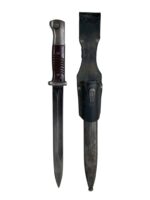 WW2 German K98 Bayonet With Scabbard and Frog Dated 1943 Matching Numbers WW2 German K98 Bayonet With Scabbard and Frog Dated 1943 Matching Numbers