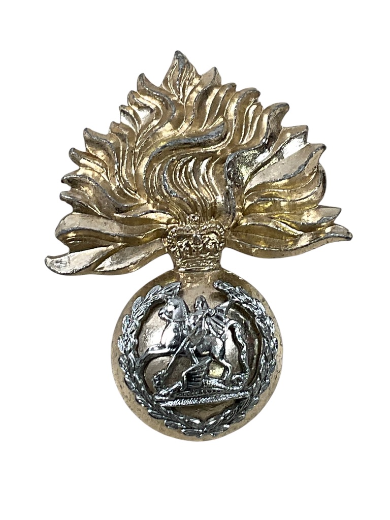 British Northumberland Fusiliers Staybrite Cap Badge British Northumberland Fusiliers Staybrite Cap Badge