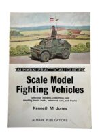 WW2 British German Scale Model Fighting Vehicles Almark Used Softcover Reference Book