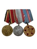 Russian Soviet Medal Group Trio Full Size