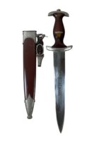 WW2 German SA Dagger With Hanger Factory Polished Ground Rhome