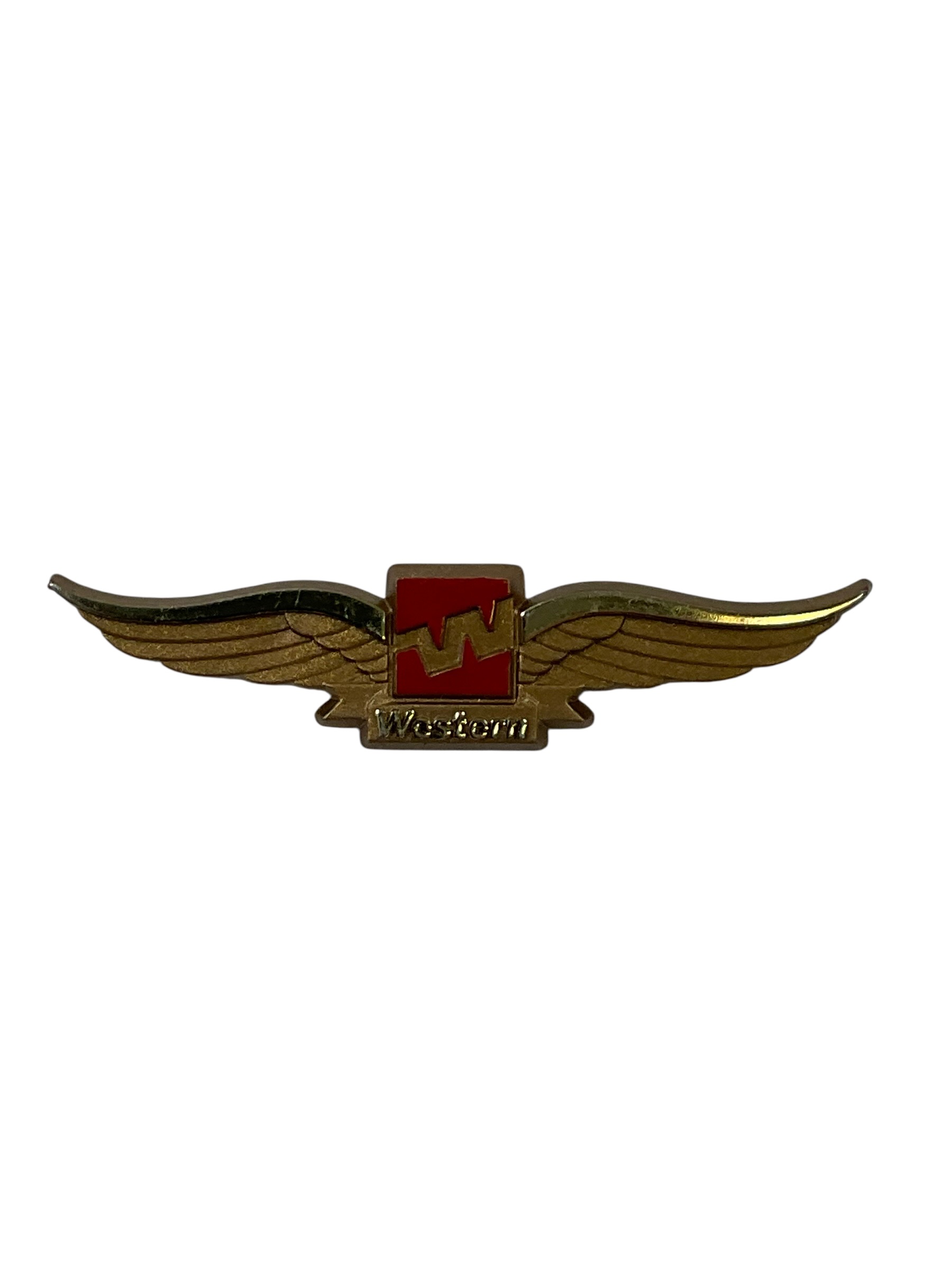 US Western Airlines Junior Pilots Wings Plastic US Western Airlines Junior Pilots Wings Plastic