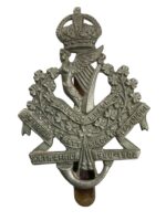WW1 British BEF 8th Irish Regiment Liverpool Cap Badge