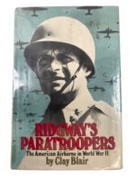 WW2 US Airborne Ridgway's Paratroopers Used Hardcover Reference Book