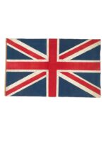 WW1 British Patriotic Union Jack Printed Flag 21" X 35"