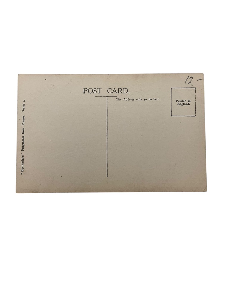WW1 British BEF Bairnsfather The Things That Matter Patriotic Post Card WW1 British BEF Bairnsfather The Things That Matter Patriotic Post Card