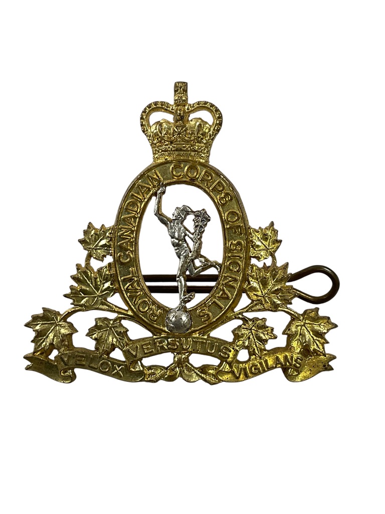 Royal Canadian Corps of Signals RCCS Cap Badge Royal Canadian Corps of Signals RCCS Cap Badge