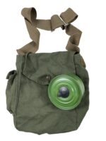 Russian Soviet Respirator Canvas Carry Bag With Filter