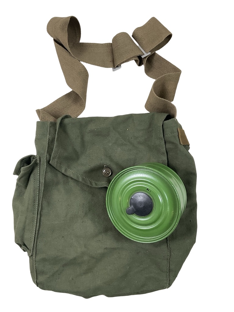 Russian Soviet Respirator Canvas Carry Bag With Filter Russian Soviet Respirator Canvas Carry Bag With Filter