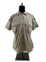 Royal Canadian Mounted Police RCMP Short Sleeve Shirt Size 39 Regular Dated 1988