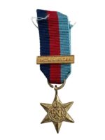 WW2 British The 1939-1945 Star With Battle of Britain Bar Miniature Medal