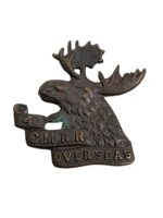 WW1 Canadian CEF 4th CMRR Mounted Rifles Reserve Collar Insignia Single (3)