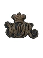 British Victorian West Indies Regiment Bullion Wire Cap Badge
