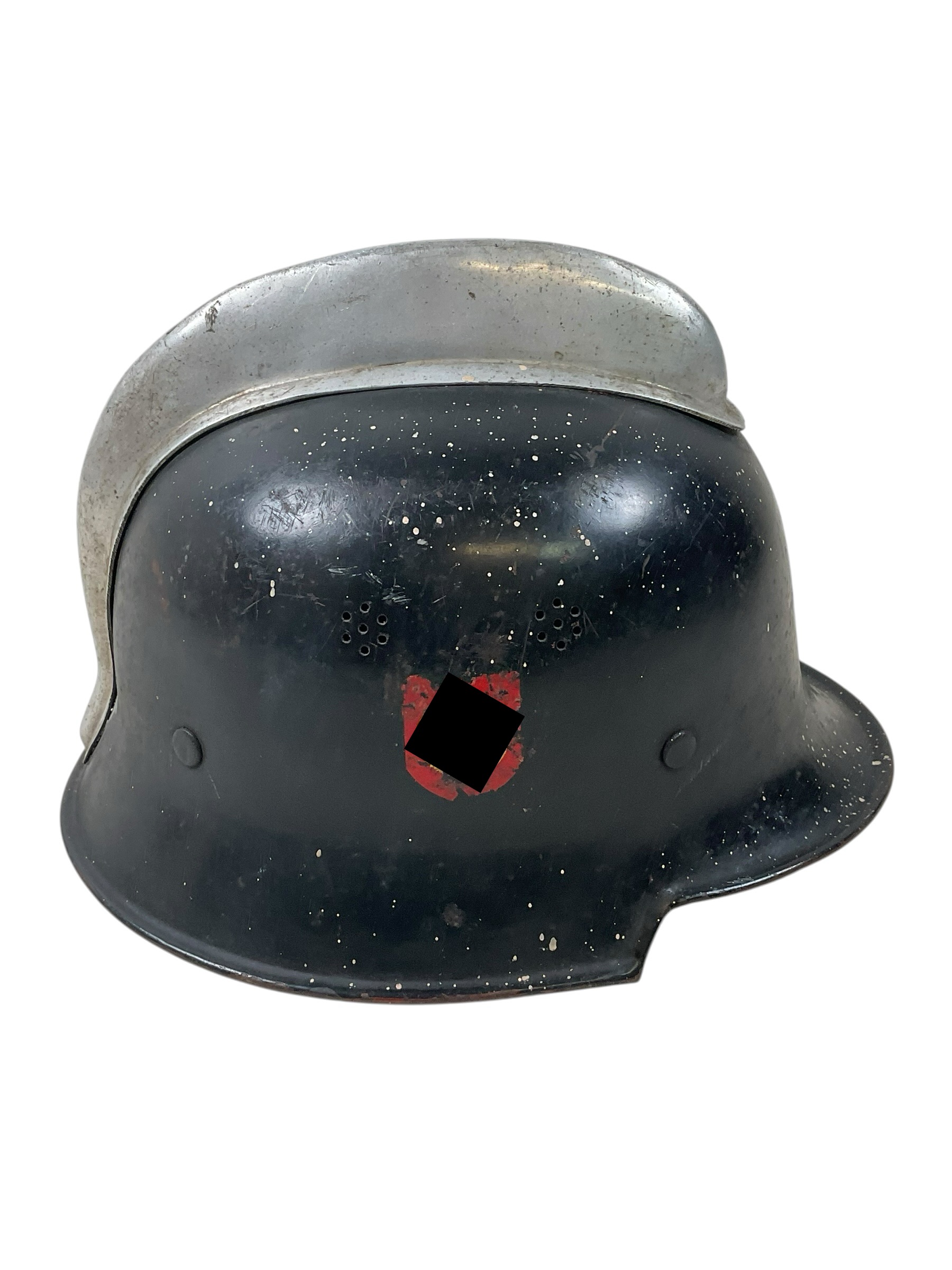 WW2 German Fire Police Helmet WW2 German Fire Police Helmet