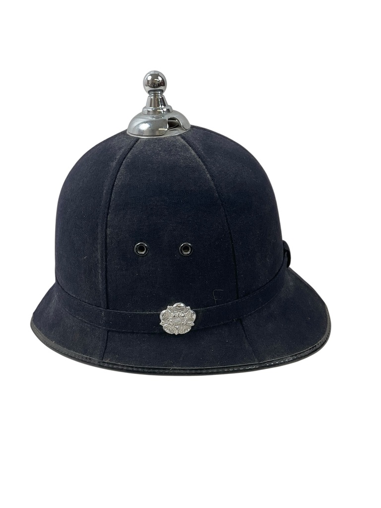 British Police Bobby Helmet Size 6 7/8 British Police Bobby Helmet Size 6 7/8