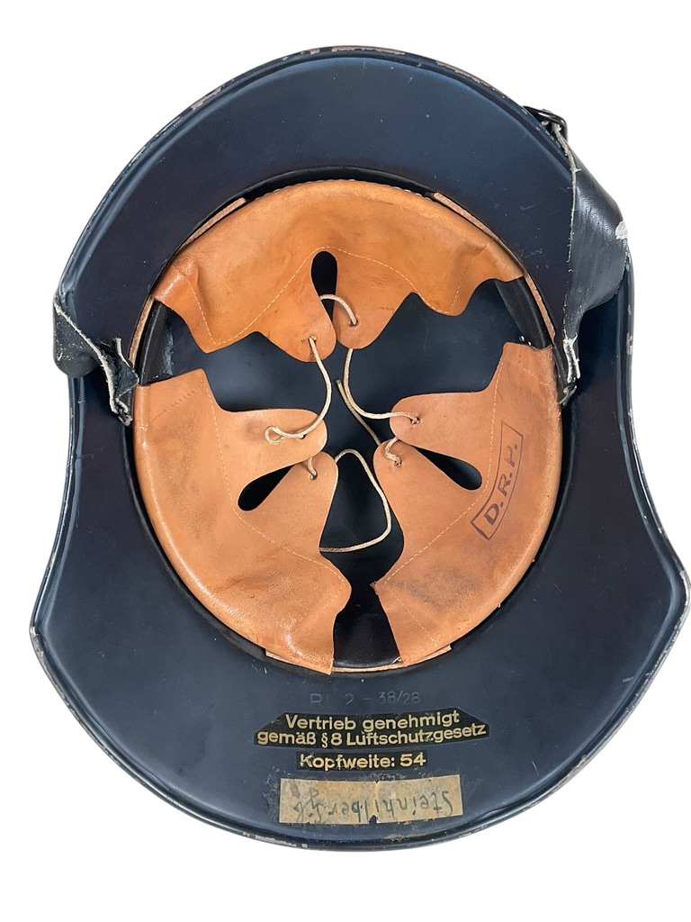 WW2 German Luftschutz Helmet Size 54 WW2 German Luftschutz Helmet Size 54