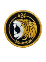 Canadian Forces RCAF 424 Squadron Colour Crest Patch Vintage Canadian Forces RCAF 424 Squadron Colour Crest Patch Vintage