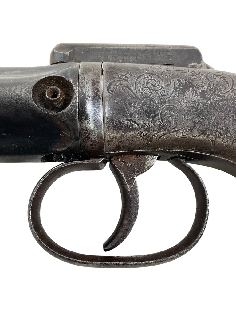 US Allen and Wheelock 4 Barrel .32 Caliber Cap and Ball Pepperbox Pistol ANTIQUE NO PERMIT REQUIRED US Allen and Wheelock 4 Barrel .32 Caliber Cap and Ball Pepperbox Pistol ANTIQUE NO PERMIT REQUIRED