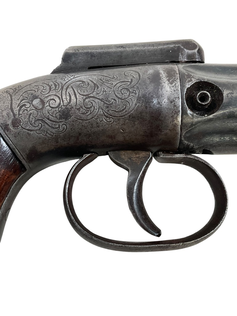 US Allen and Wheelock 4 Barrel .32 Caliber Cap and Ball Pepperbox Pistol ANTIQUE NO PERMIT REQUIRED US Allen and Wheelock 4 Barrel .32 Caliber Cap and Ball Pepperbox Pistol ANTIQUE NO PERMIT REQUIRED