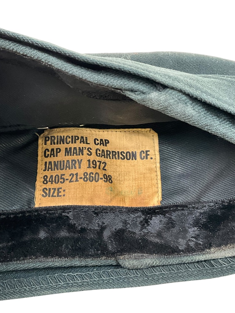 Canadian Forces RCAF Wedge Cap Size 7 Dated 1972 Canadian Forces RCAF Wedge Cap Size 7 Dated 1972