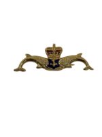 British RN Navy Submariner Mess Dress Miniature Badge