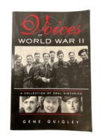 WW2 Canadian Voices of World War 2 A Collection of Oral Histories Used Softcover Reference Book
