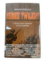 WW1 British German US Heroes' Twilight A Study of the Literature of the Great War Used Hardcover Reference Book WW1 British German US Heroes' Twilight A Study of the Literature of the Great War Used Hardcover Reference Book